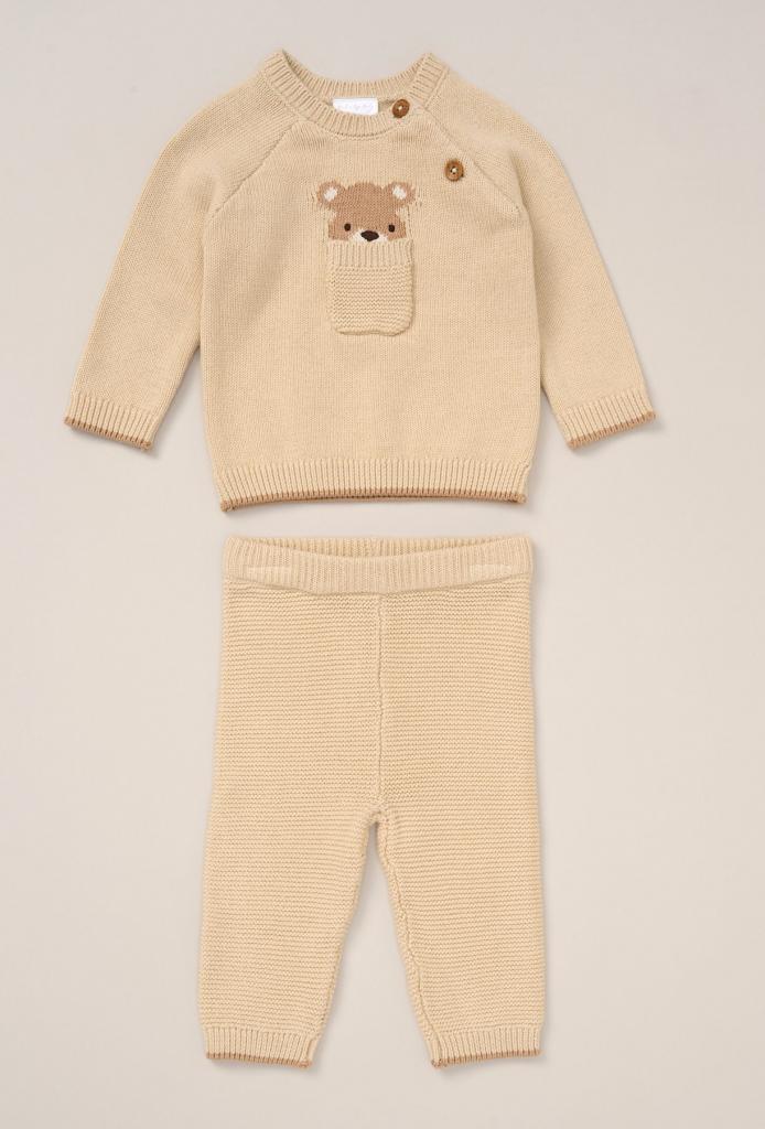 Teddy Cotton Knitted Set