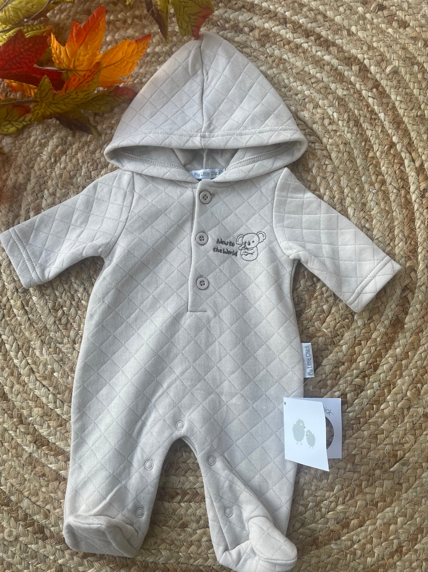 New to the World Quilt Romper