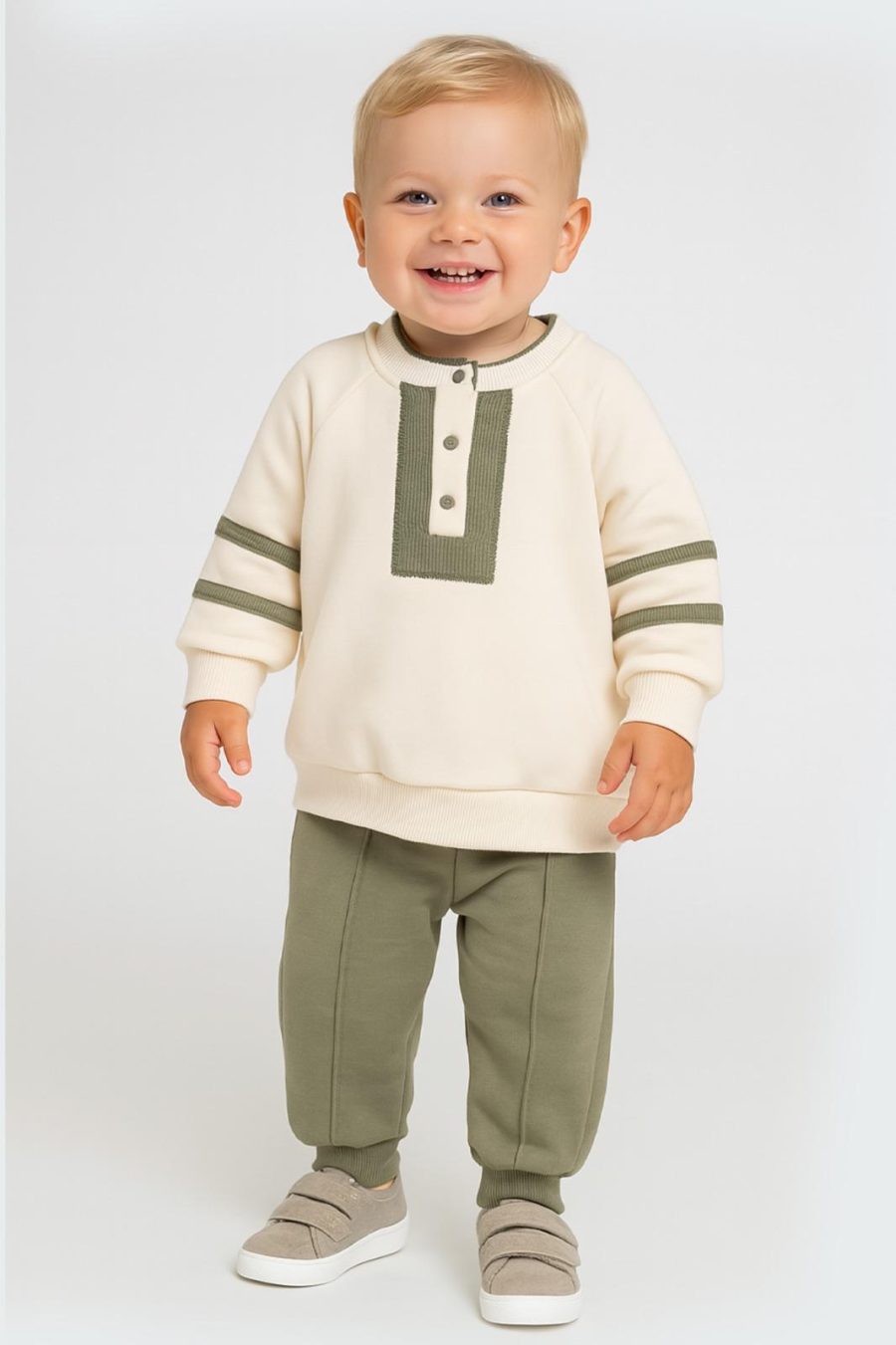 Stripe Sage Tracksuit