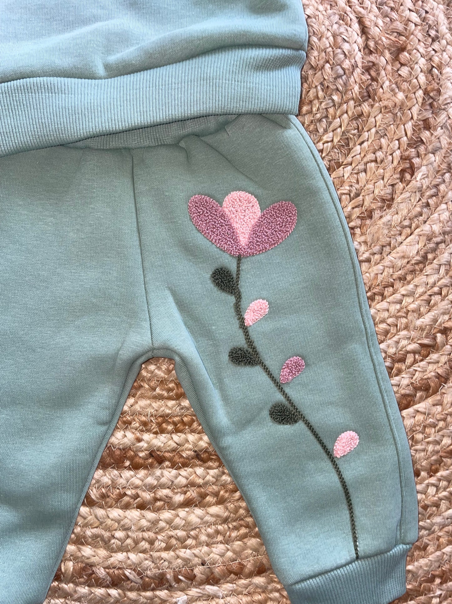 Floral Sage Tracksuit
