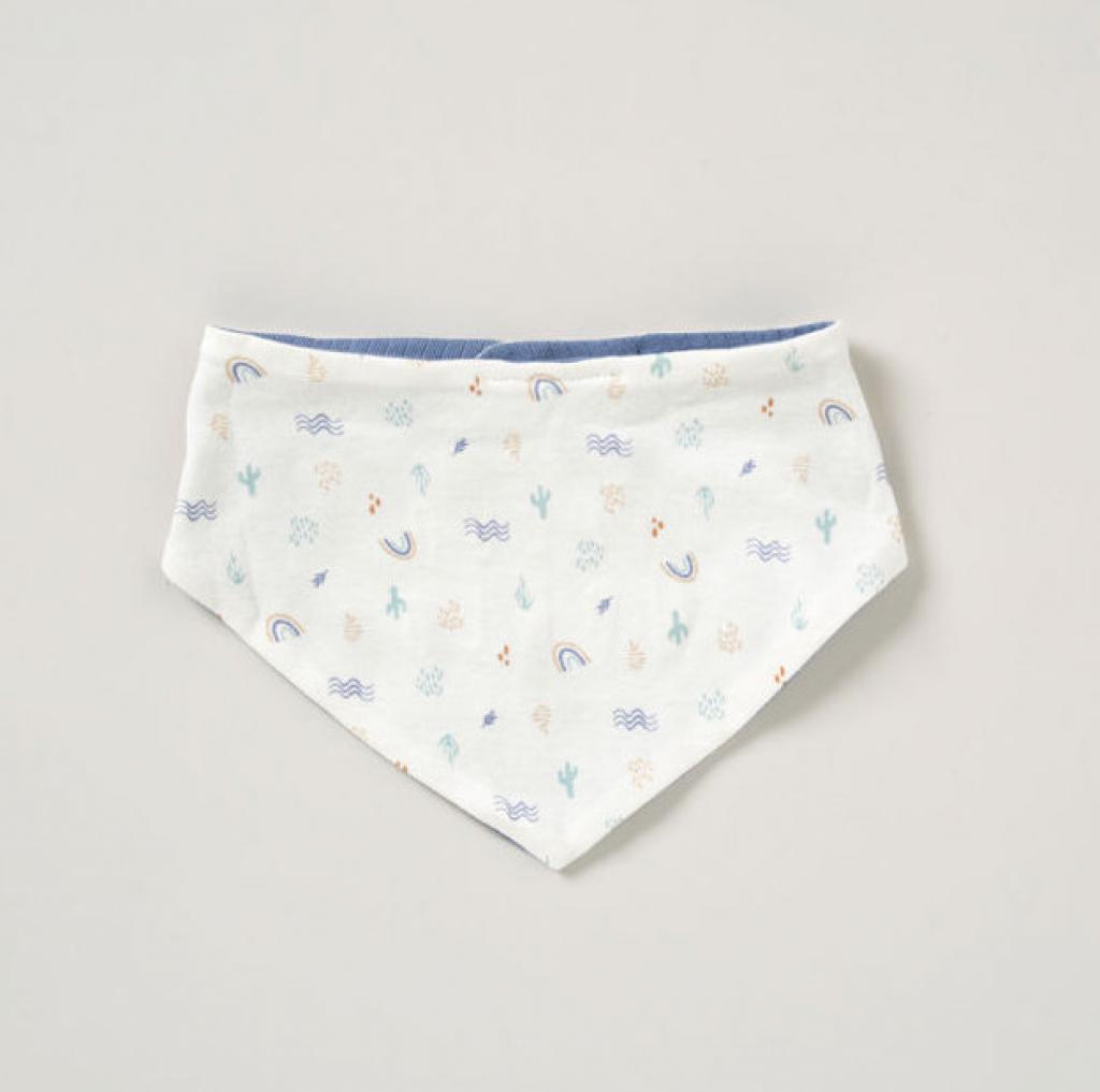 Organic "Hello World" Ribbed Shorts Set