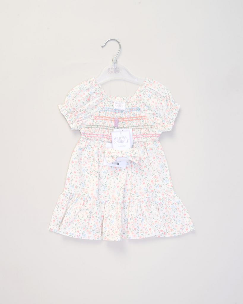 Floral Smocked Dress