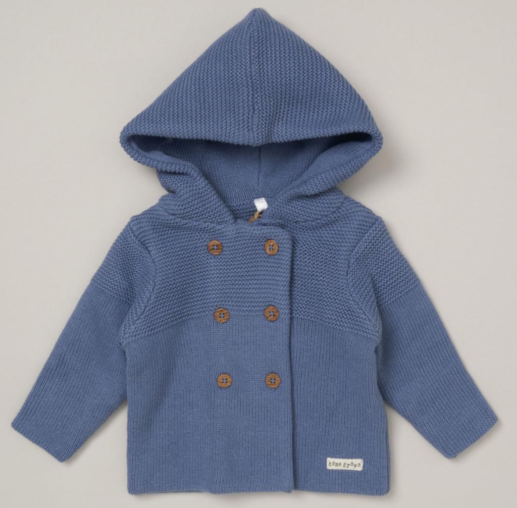 Organic Double Knit Pram Coat