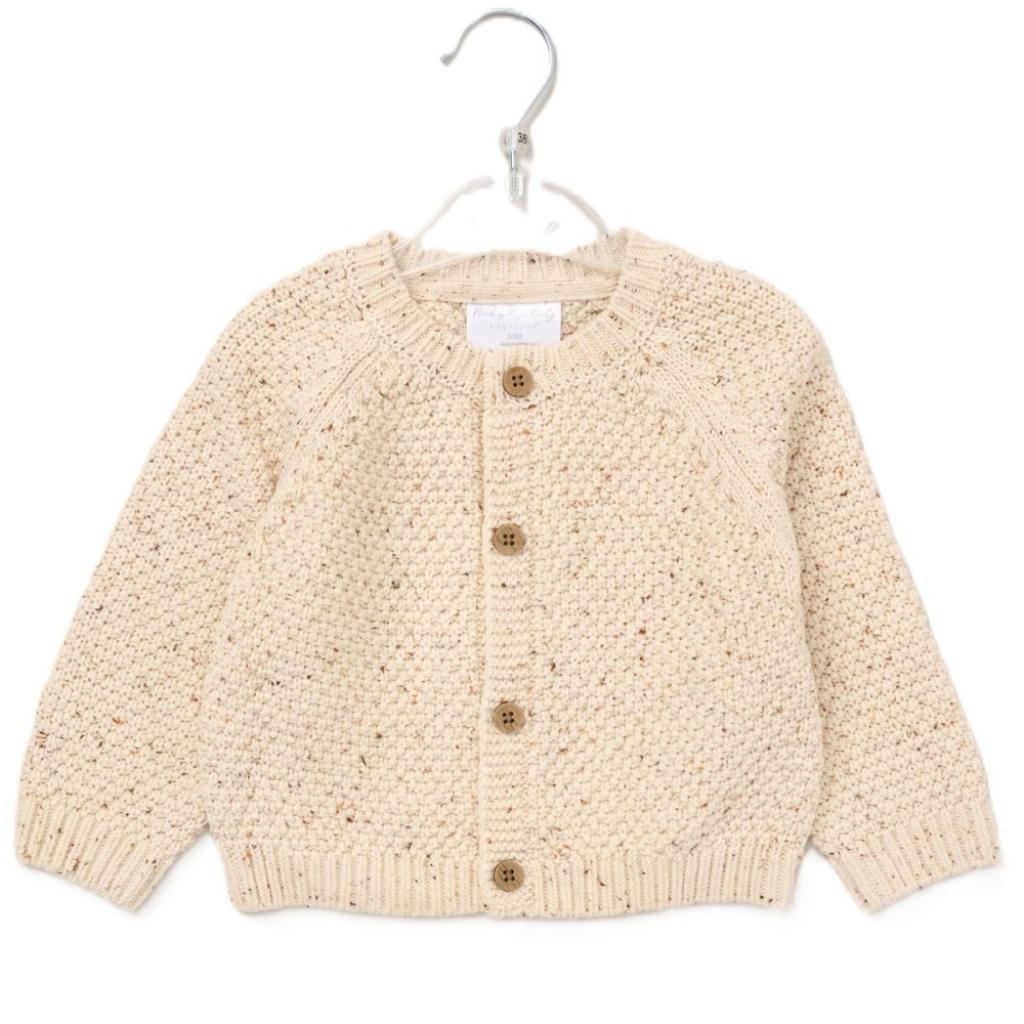 Natural 'Little Bear' Cardigan