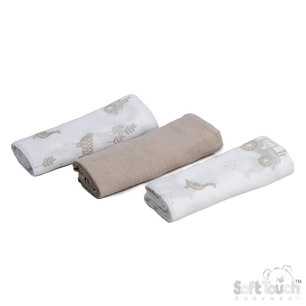 Coffee Muslin Set