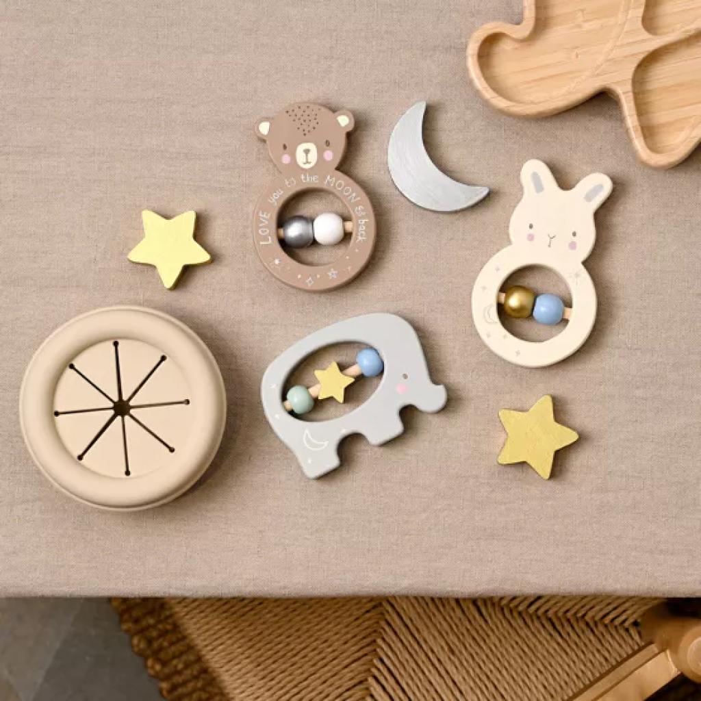 Bambino Wooden Rattle