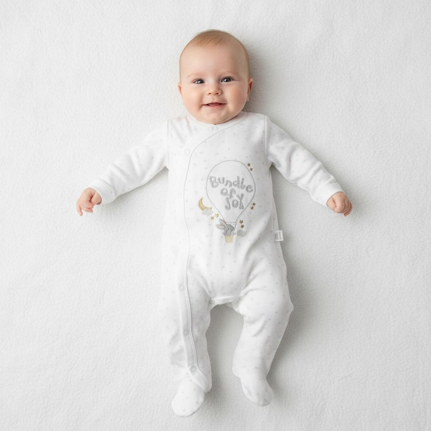 Bundle of Joy cotton sleepsuit