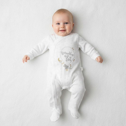 Bundle of Joy cotton sleepsuit