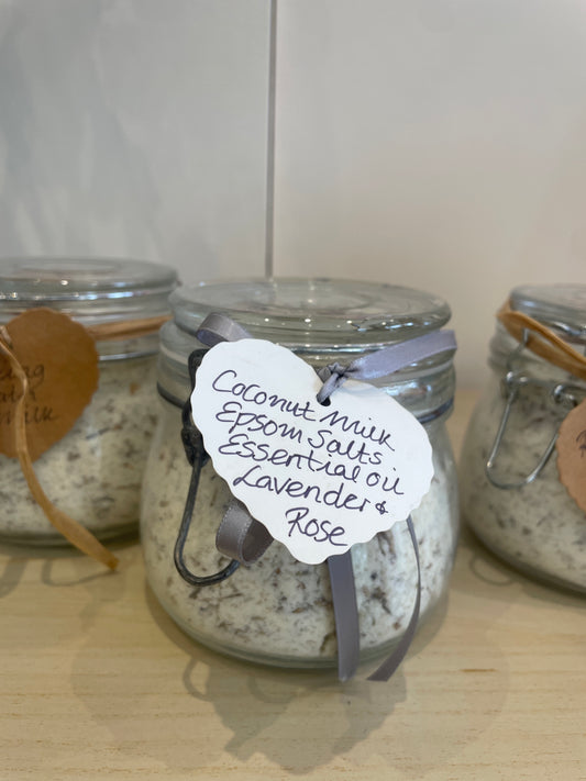 Healing & relaxing bath milk