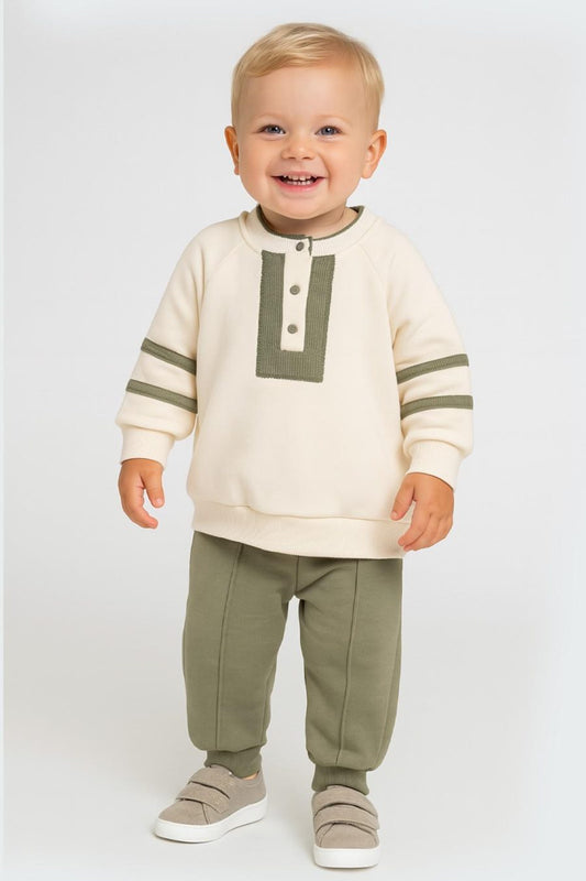 Stripe Sage Tracksuit