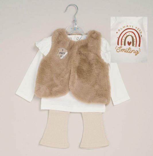 Smiling Gilet Set 2/5 yrs