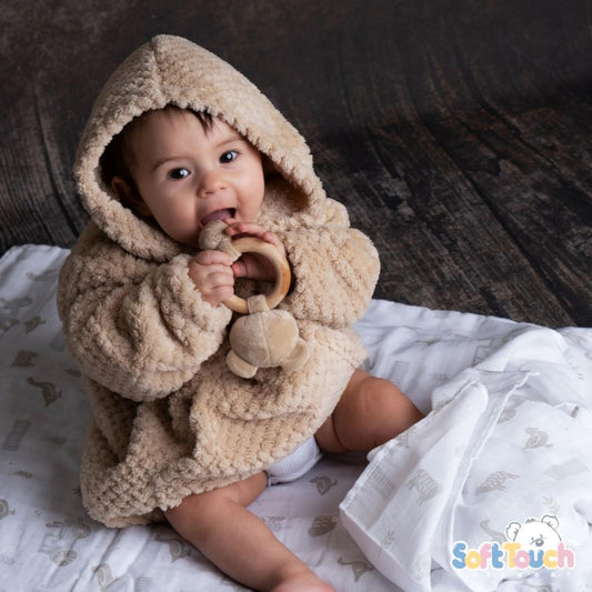 Soft Waffle Hoodie 6/12months