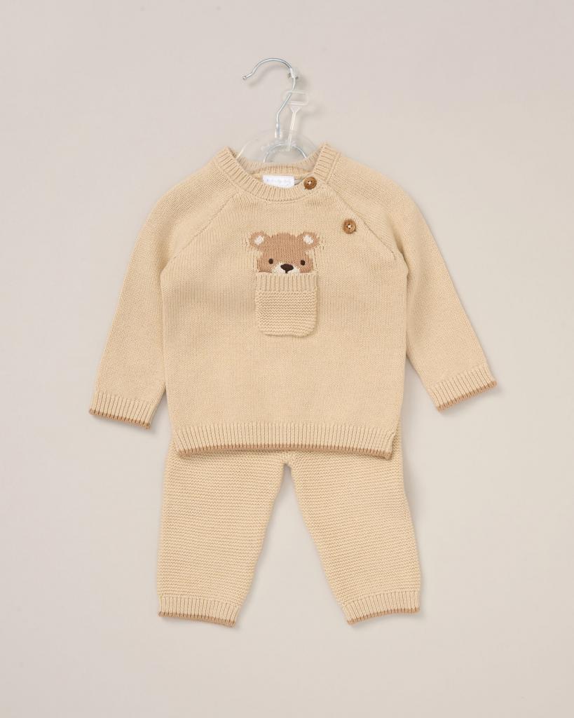 Teddy Cotton Knitted Set