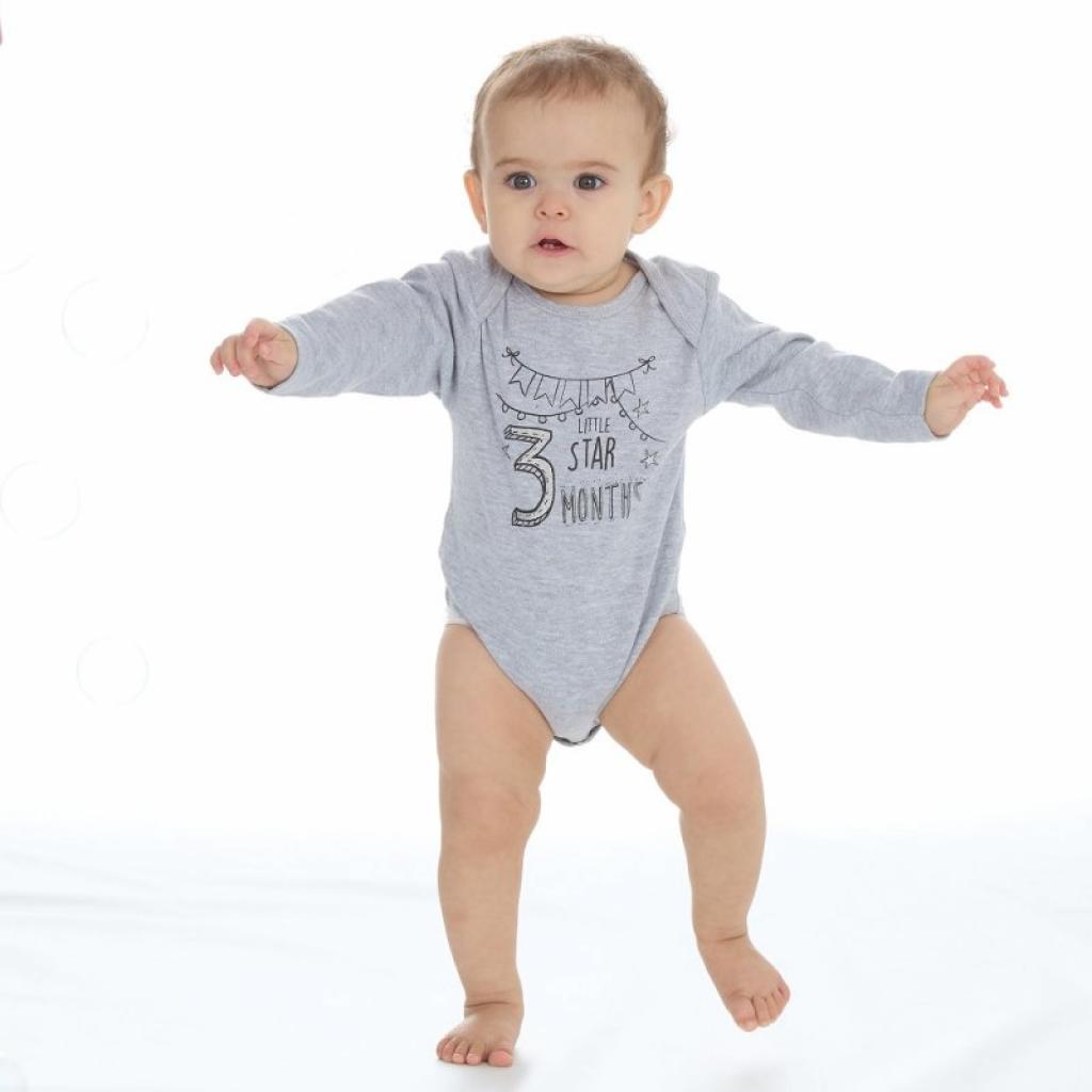 Milestone bodysuits (3 pack)