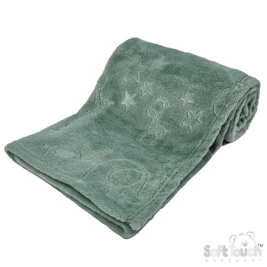 Sage Softest wrap blanket