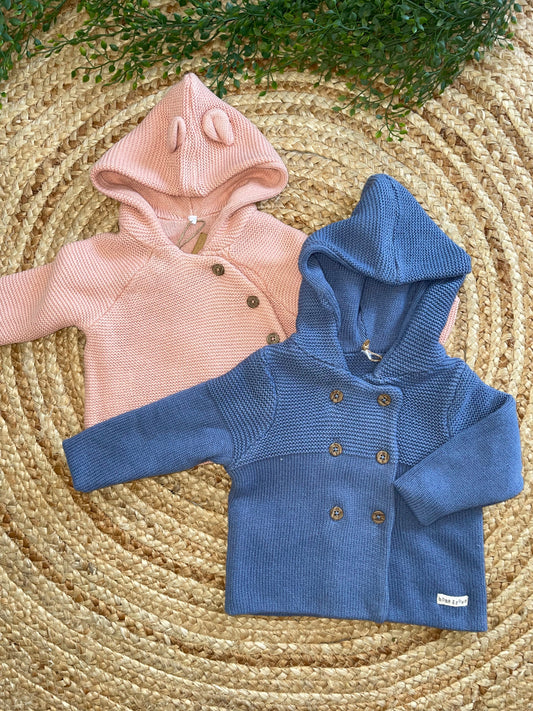 Organic Double Knit Pram Coat