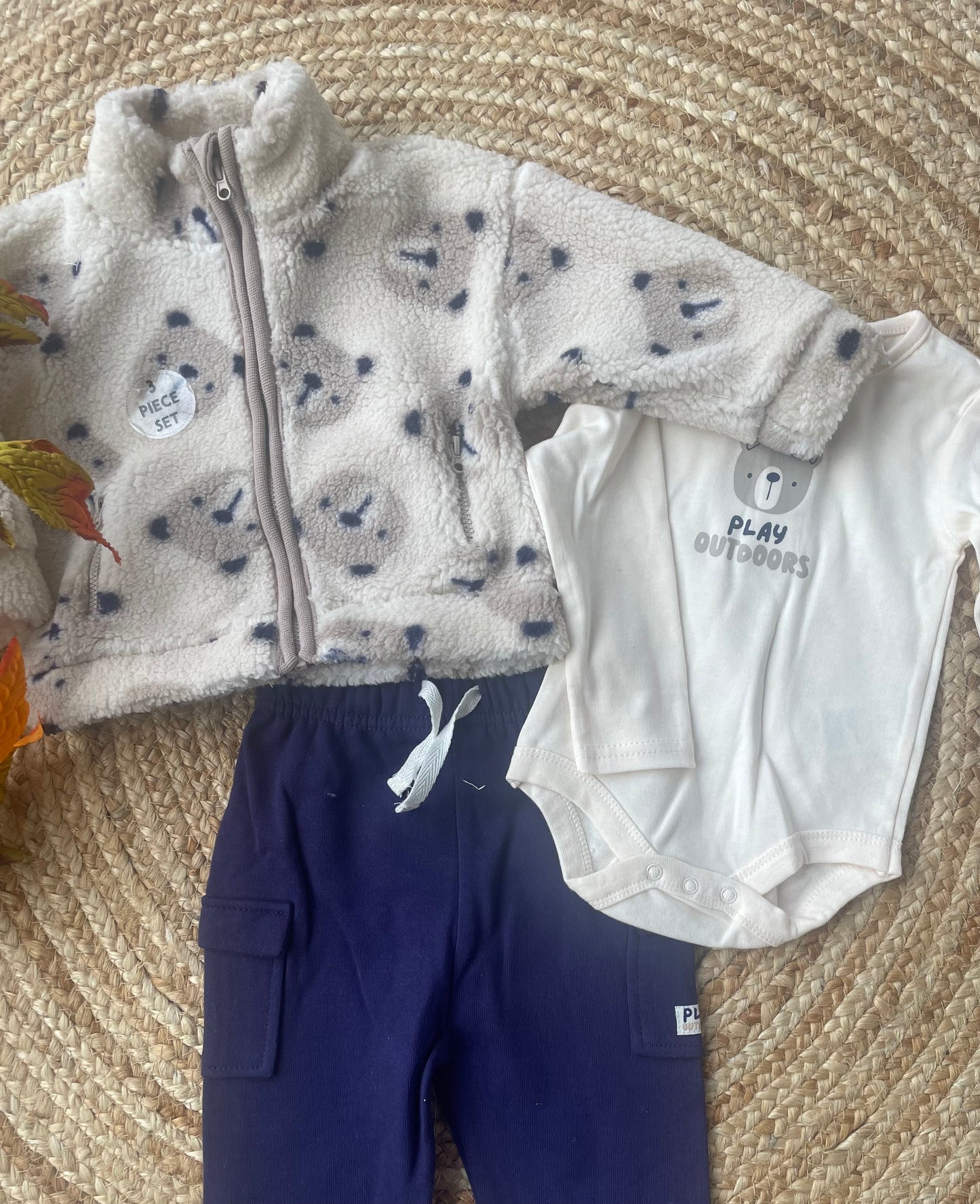Teddy fleece 3 piece set