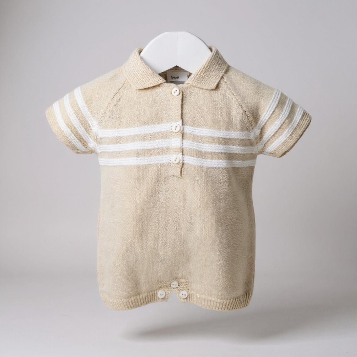 Stripe biscuit Romper