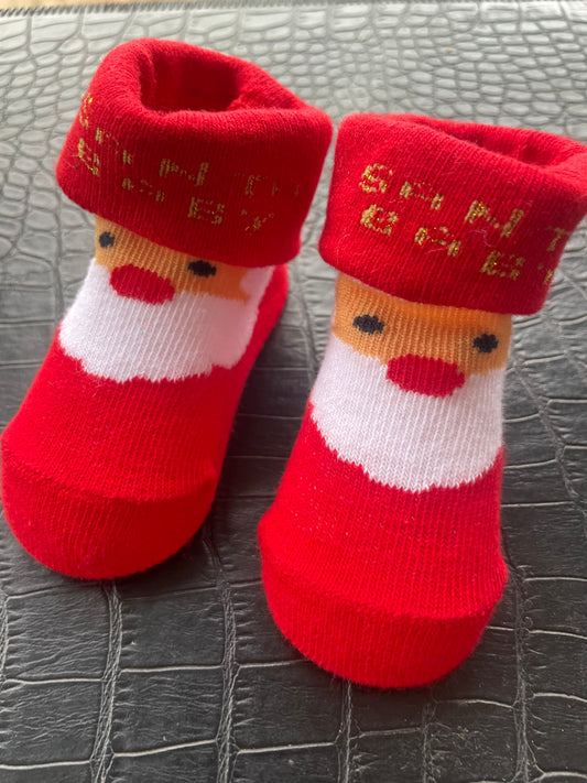 Santa Christmas socks
