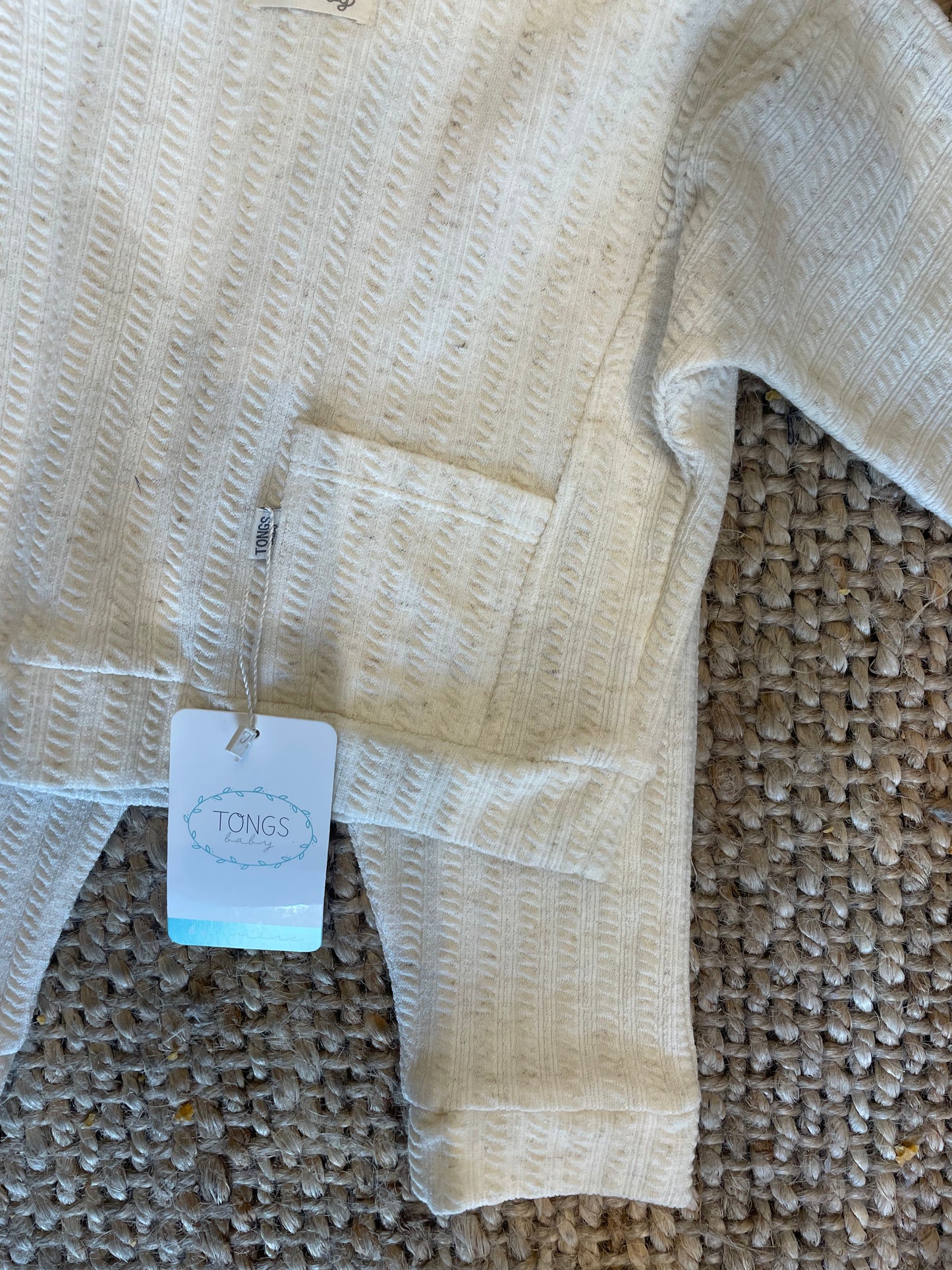 Ribbed cotton co-ord