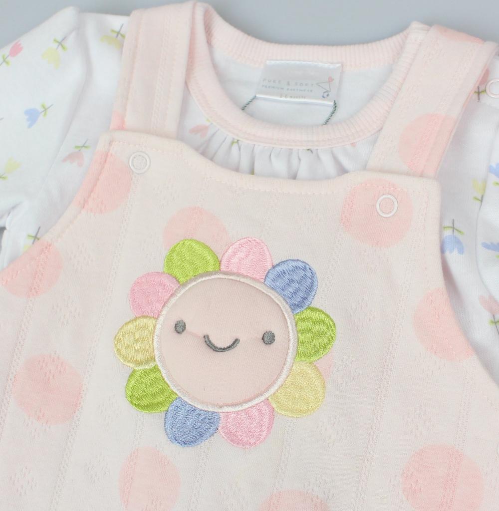 Pointelle 'flower' romper