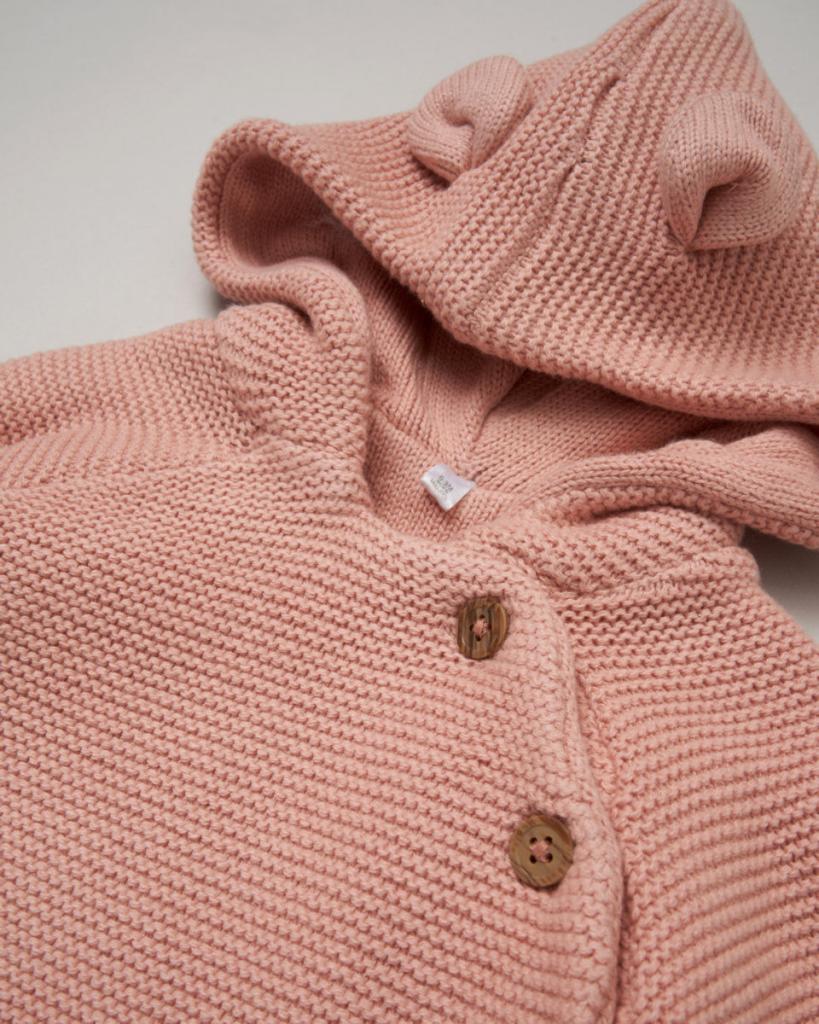Organic Double Knit Pram Coat